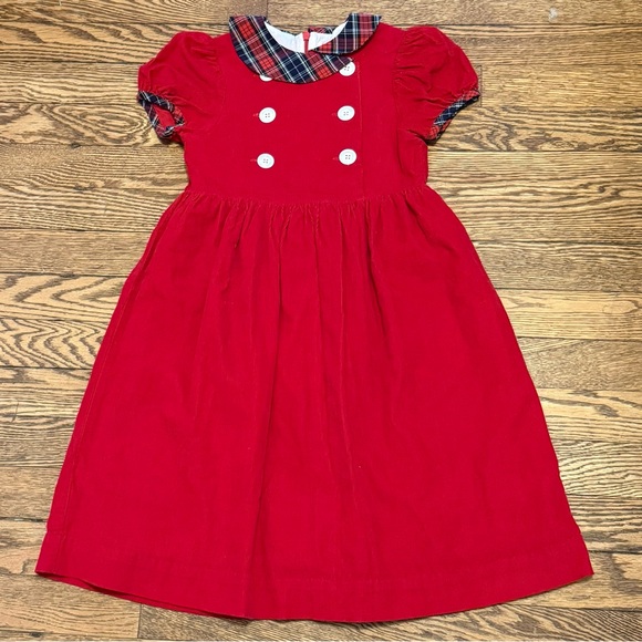 bella bliss Other - Red Corduroy and Plaid Sz 6 Dress